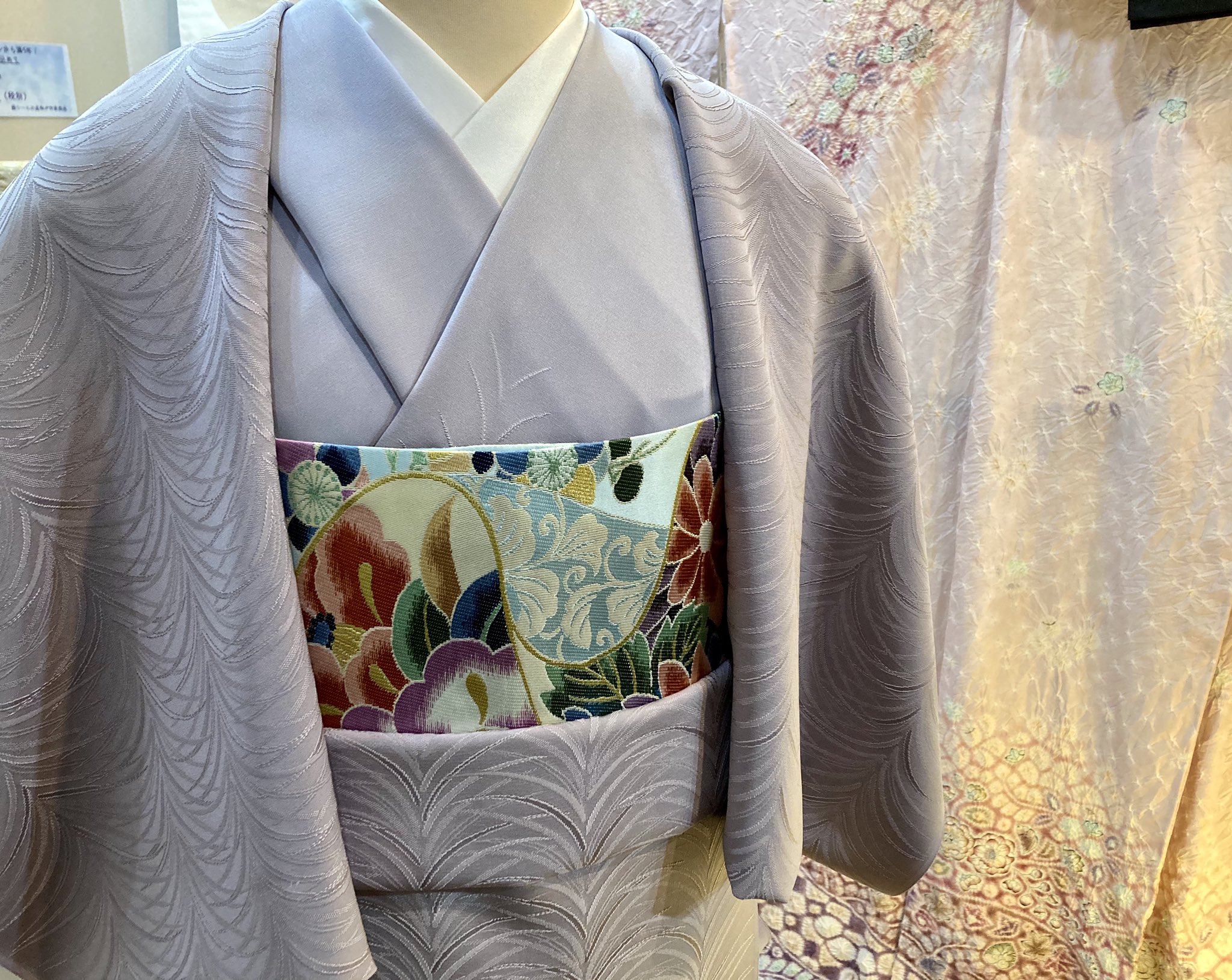 きもの いわこう コーデ 大王松柄の附下 白綾苑大庭の袋帯 着物 帯 いわこう きものいわこう 古典着物 古典 着物を楽しむ 着物コーディネート 着物コーデ 大王松 大庭 T Co Cszjqmujfh Twitter