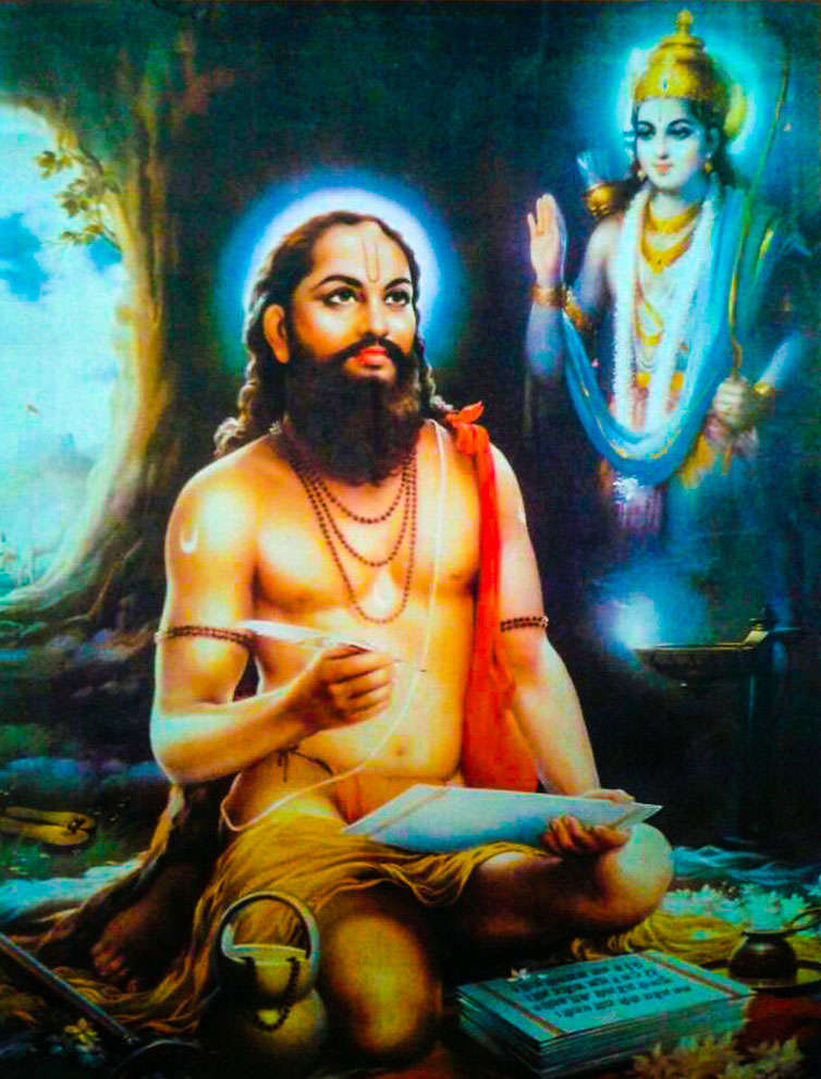 He was the Guru of Shivaji Maharaj and later on his heir and the next Maratha King Sambhaji Maharaj. He is believed to have attained enlightenment at the age of 24 and was a great devotee of Bhagwan Ram and Bhagwan Hanuman right from his childhood.