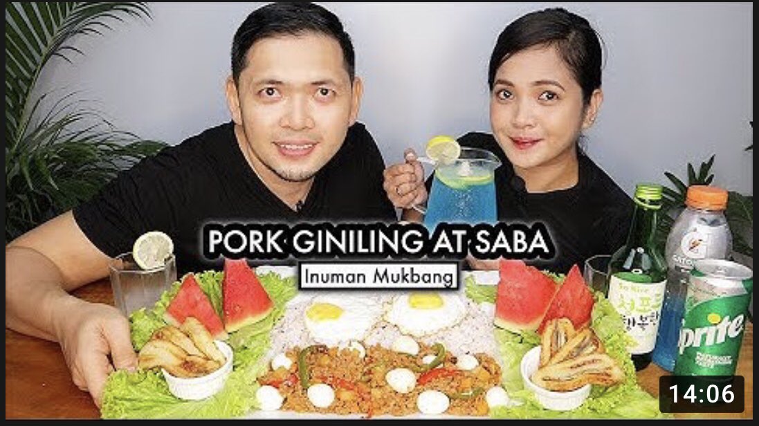 PORK GINILING tapos may SOJU + SPRITE + GATORADE 👍🏻👍🏻😋😋

ARAT NA ‼️ SHOT NA ‼️ SARAP ‼️

#AratNa #Soju #Mixeddrinks #mukbangshow #mukbang <a href="/Gatorade/">Gatorade</a> <a href="/Sprite/">Sprite</a> 

youtu.be/vdKWXSAY93o