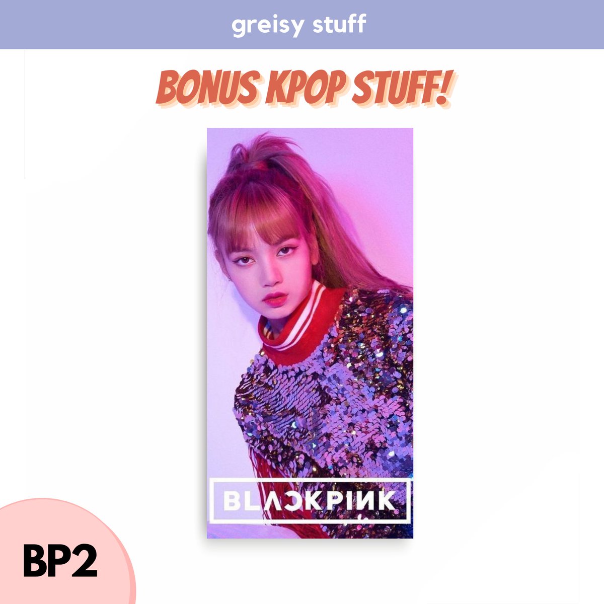 greisystuff's tweet photo. NEW PRODUCT ✨

BONUS KPOP STUFF 🎁
Good quality ✅
Custom? Request Foto Idol? ✅
Affordable prices ✅
Safe packaging ✅

More catalog? Check our Instagram 💖

#kpop #kpopers #kpopersindo #BLACKPINK #Blinks #BLINK #JENNIE #LISA #rose #JISOO𓆉���� https://t.co/BUzFB9gQWI