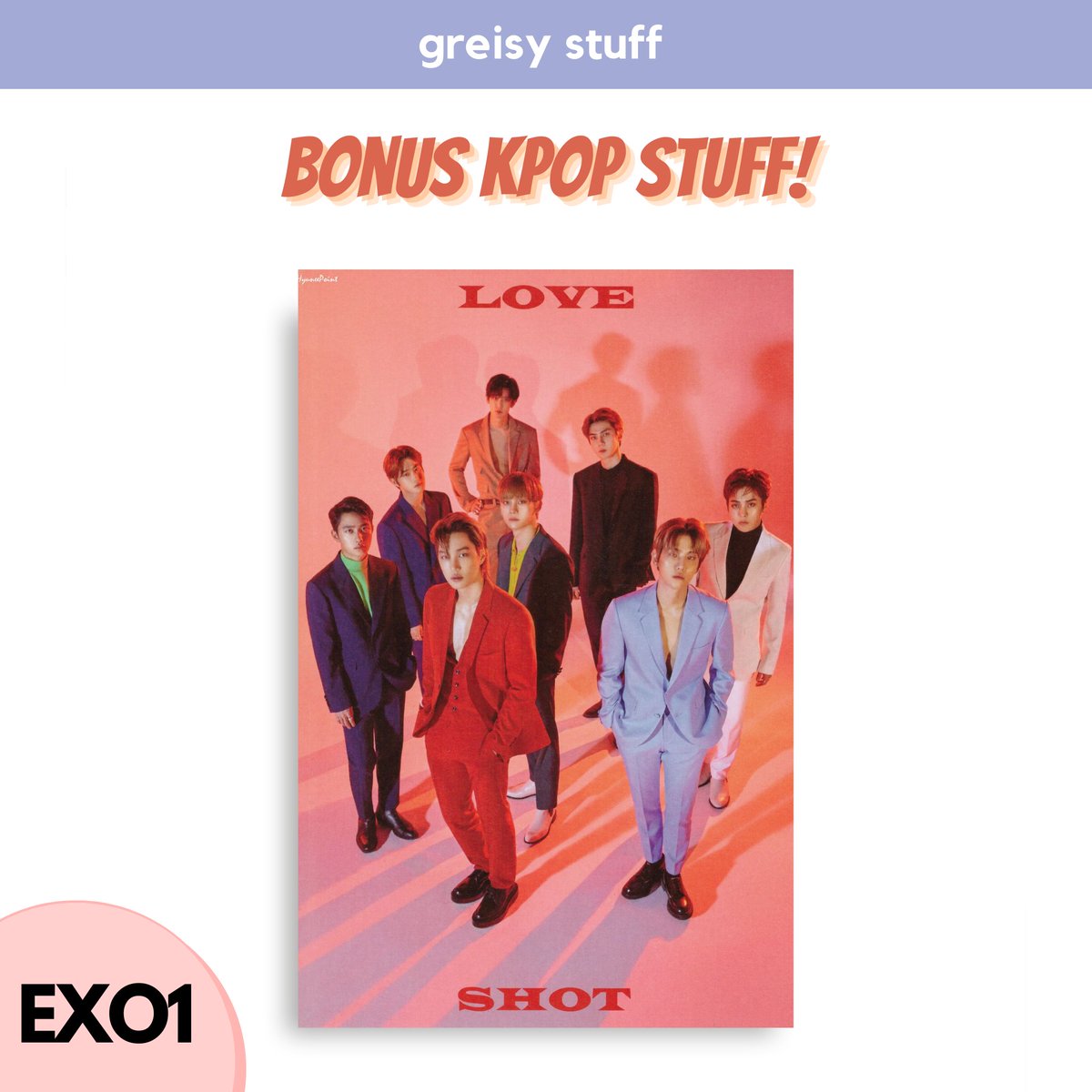 greisystuff's tweet photo. NEW PRODUCT ✨

BONUS KPOP STUFF 🎁
Good quality ✅
Custom? Request Foto Idol? ✅
Affordable prices ✅
Safe packaging ✅

More catalog? Check our Instagram 💖

#kpop #kpopers #kpopersindo #EXO #EXOL #KAI #BAEKHYUN #SEHUN #SUHO #KYUNGSOO
 #CHANYEOL𓃱 #CHEN #XIUMIN  #LAY https://t.co/iLYFF8W7q9