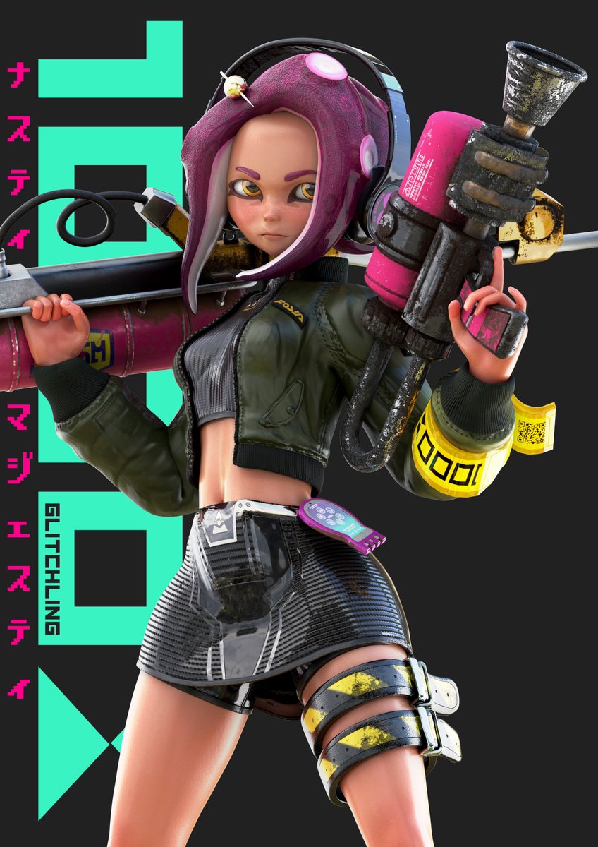 SPLATOON 』Agent 8 Upgraded my Agent 8. The last one was too