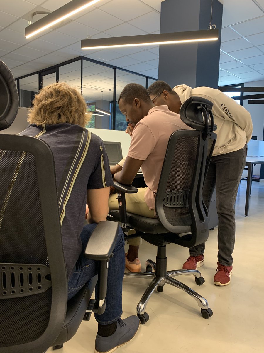 epftechhub's tweet photo. Day 2 of our Smart Municipality Hackathon is underway! Take a look at some of the teams, hard at work on a Sunday morning to make a difference in the country. 

#BuildingAfricaThroughTech https://t.co/vTKNdjXiYG
