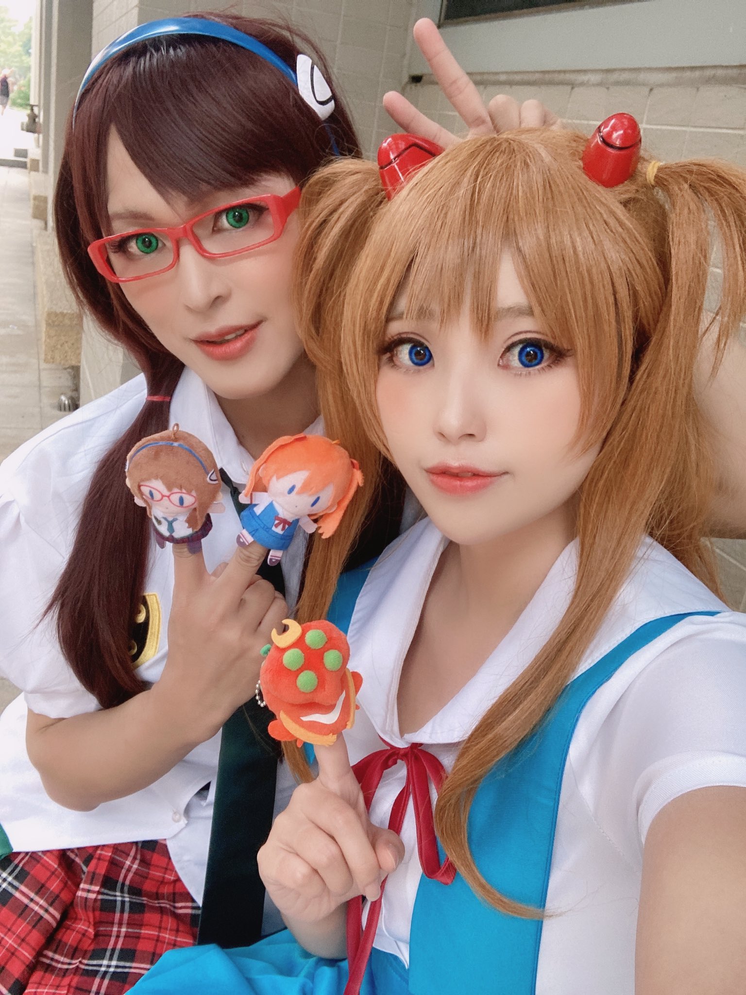 エヴァンゲリオン ウィッグ アスカ コスプレ - コスプレウィッグ
