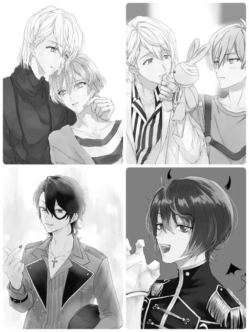 このへん線画きれいなはず…    もしくはtumblerの中からか新しく線画描くので… https://t.co/gPEOHofQcV 