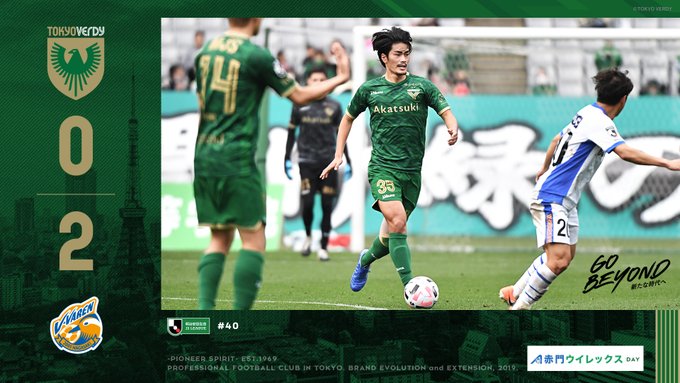 【2020 J2 第40節】東京ヴェルディ 0-2 V・ファーレン長崎