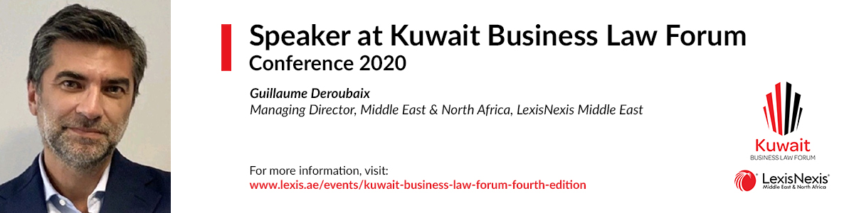 LexisNexis ME (@lexisnexis_me) on Twitter photo Join <a href="/GderoubaiX/">Guillaume Deroubaix</a> of <a href="/LexisNexis_ME/">LexisNexis ME</a> online at the 4th Kuwait Business Law Forum on 15 December 2020! Don’t miss out, visit bit.ly/3lR9StK to register.
#law #KuwaitLaw #KuwaitBusinessLawForum #Kuwait #StayInformed with <a href="/LexisNexis/">LexisNexis Legal & Professional</a> Join <a href="/GderoubaiX/">Guillaume Deroubaix</a> of <a href="/LexisNexis_ME/">LexisNexis ME</a> online at the 4th Kuwait Business Law Forum on 15 December 2020! Don’t miss out, visit bit.ly/3lR9StK to register.
#law #KuwaitLaw #KuwaitBusinessLawForum #Kuwait #StayInformed with <a href="/LexisNexis/">LexisNexis Legal & Professional</a>