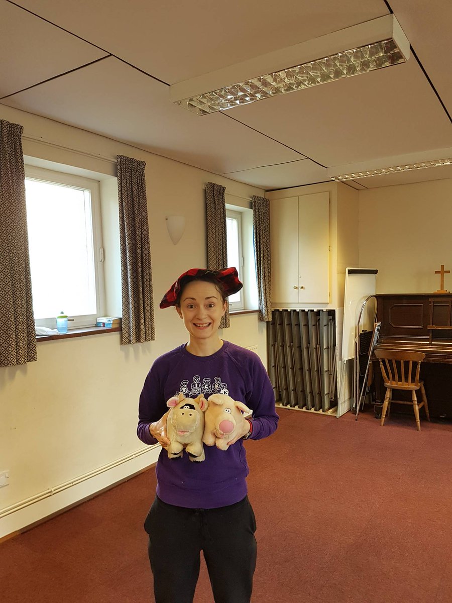 13th December and look who is here to look after the  Tick Tock animals it is Katie Beardie.v