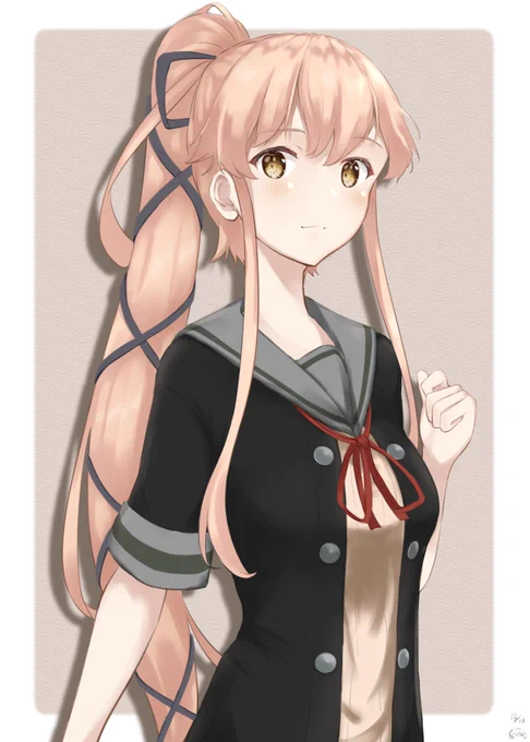 お絵描きリハビリに由良 