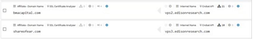 The scan also showed Edison Research has an Iranian server. A deeper search of the ownership of Edison Research shows a connection to BMA Capital Management, where  http://shareofear.com  and  http://bmacapital.com  are connected to Edison via a Virtual Private Server.