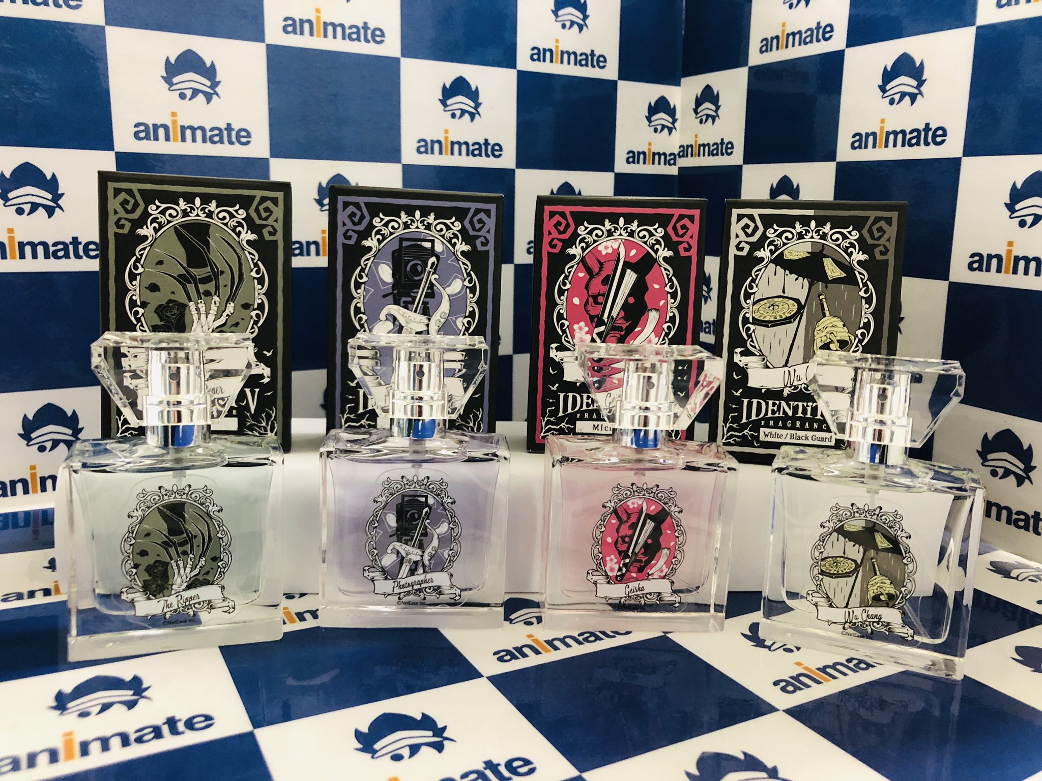 アニメイト大阪日本橋 劇場版 銀魂 The Finalご予約受付中 キャラグッズ情報 プリマニアックスより Identityv の香水販売中です 2階エレベーター付近にて サンプル 香りテスター展開しております お気に入りのサバイバー