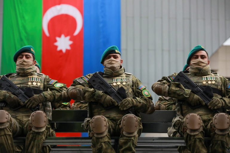 AJENews's tweet photo. Nagorno-Karabakh ceasefire breached, says Russian army https://t.co/uZmOId88Yv https://t.co/i8m5ou9weE
