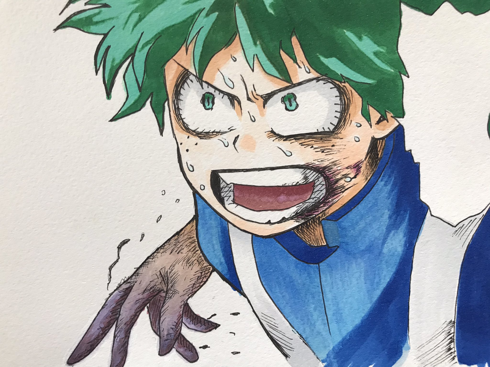 ななり デク もっとボロボロのデクが好きです トガちゃんか デク 緑谷出久 ヒロアカ ヒロアカイラスト 僕のヒーローアカデミア 僕のヒーローアカデミアイラスト コピック コピックイラスト T Co Dmyvkygavn Twitter