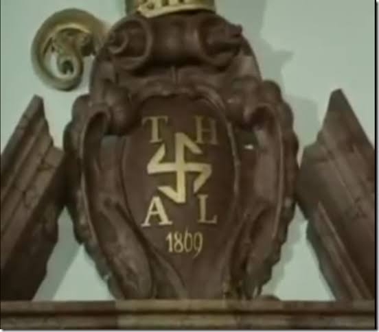 Now that we are talking about Swastikas, let me give you an example from each of the major religions of the world. Christianity - Hitler's Hakenkrauz