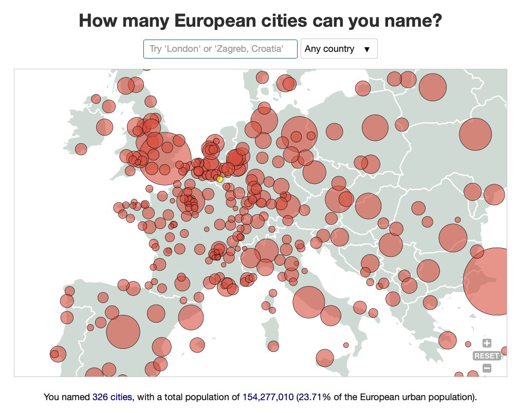 EuropeIsNotDead on X: “Bored and Eurogeek? There is a game for you