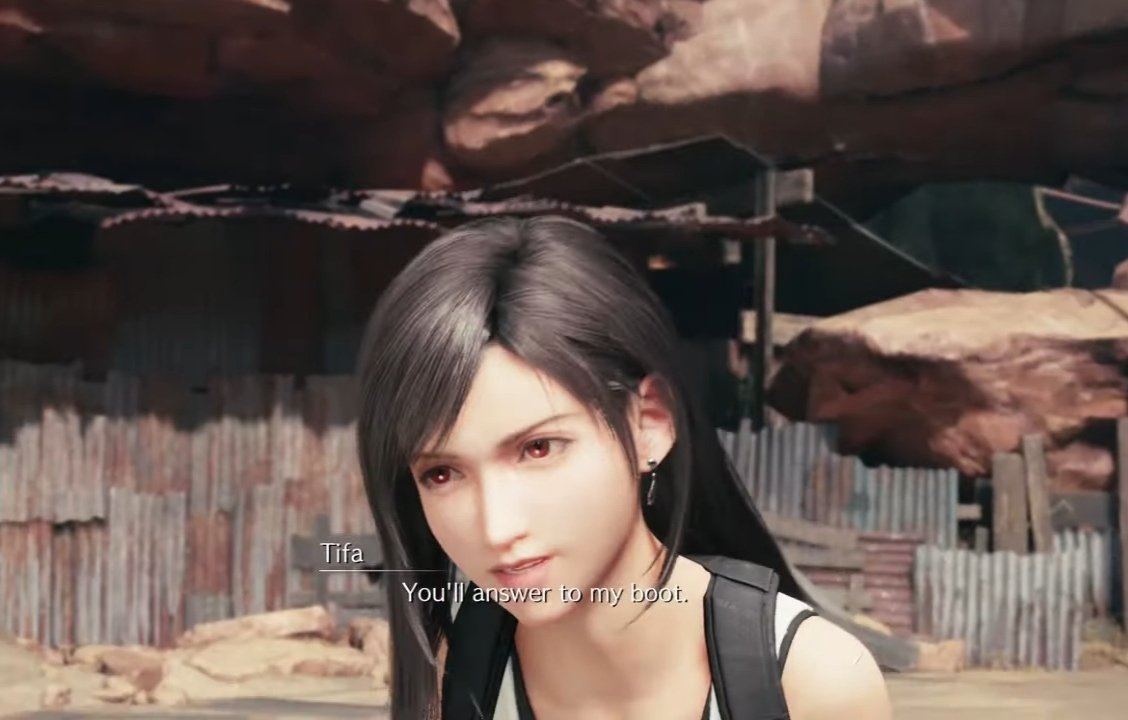 Tifa bringing attitude  #TifaLockhart