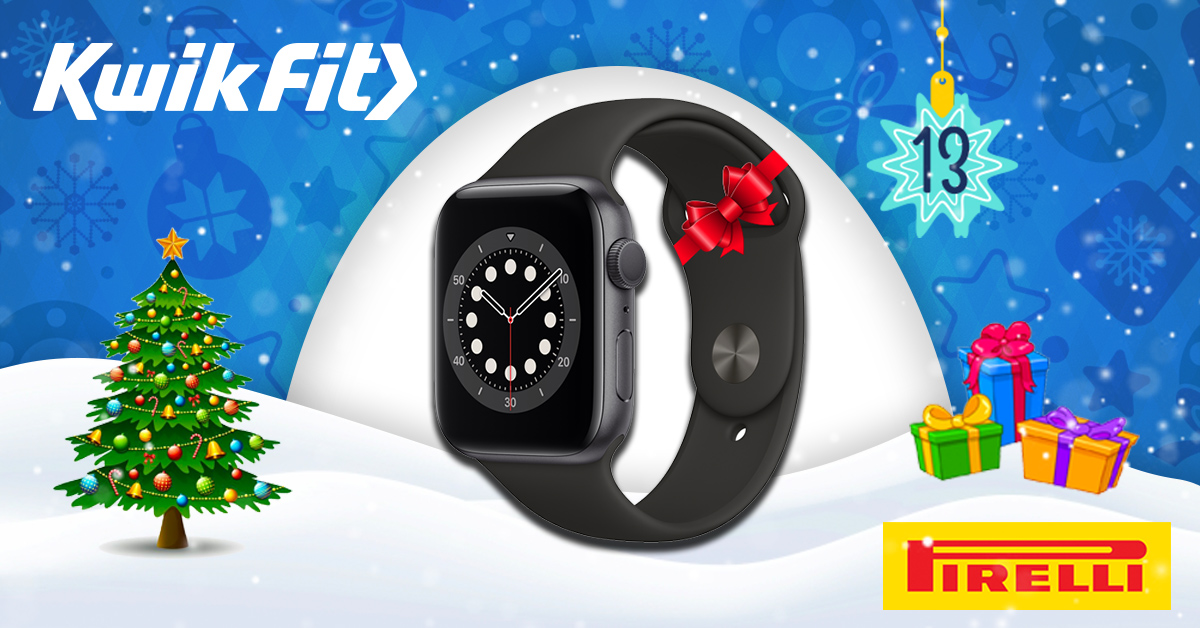 ⌚ Win an Apple Watch Series 6 (44mm) in day 13 of #Kwikmas courtesy of @Pirelli ⌚ To enter, simply RT this post, comment your favourite sport & follow us @kwik_fit! #adventcalendar #competition #giveaway #xmas #sundaymorning