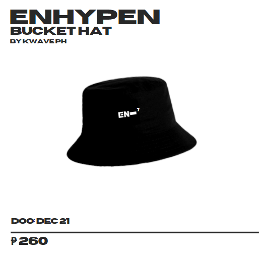 ORDER ENHYPEN BUCKET HAT 
