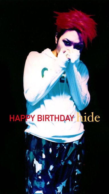 Hide生誕祭のtwitterイラスト検索結果