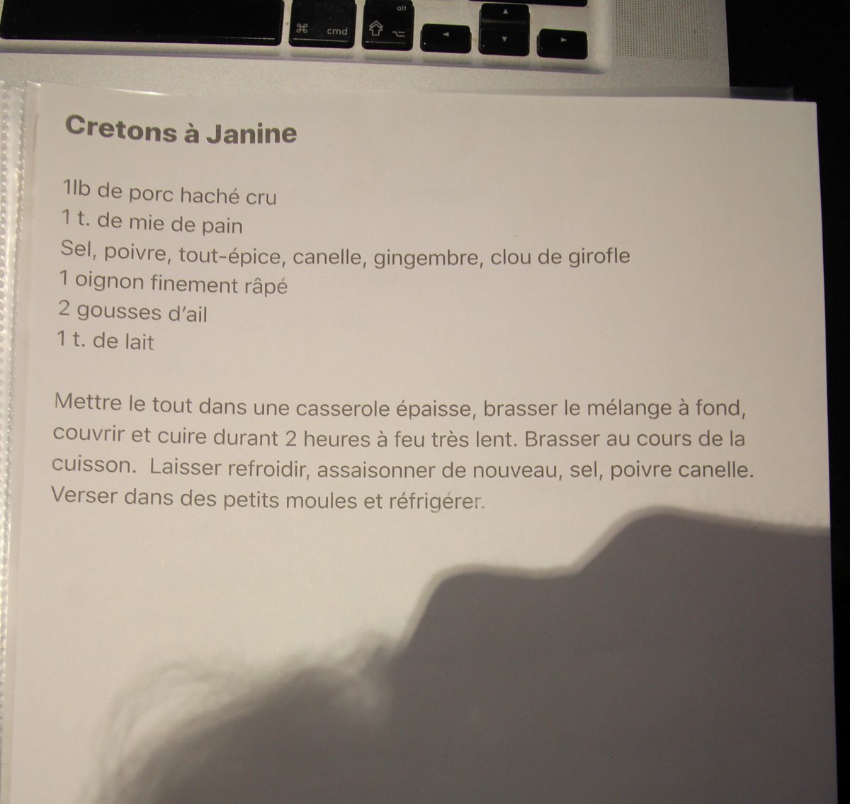 MarcLabelle's tweet photo. Vous êtes à seulement deux heures du #bonheur : les #cretons de Janine ! #RecettesAmitié2020 https://t.co/V85cAsyOWs