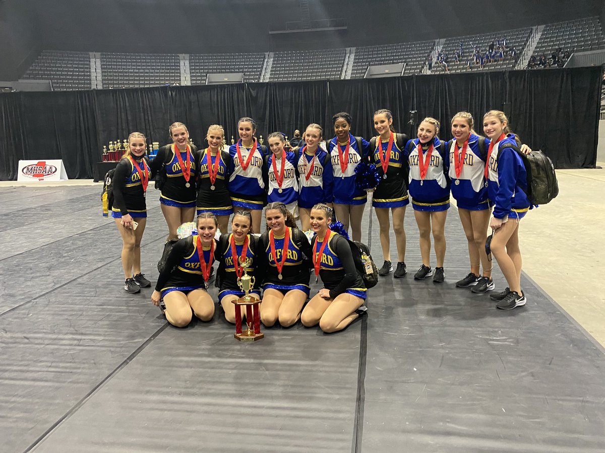 ohschargerettes's tweet photo. Your Chargerettes brought home some precious hardware from the @misshsaa State Competition!!
2nd Place in Pom 
3rd Place in Game Day
We couldn’t be more Proud!
Thank you all for your continuous support!! 
#WeAreComing4You1stPlace2021 https://t.co/IfPRj254of