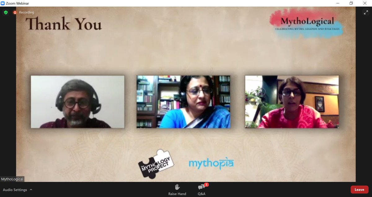 Thank you, everyone, for your active participation and support.🙏

#mythological  #mythfest2020

<a href="/mythoproject/">The Mythology Project</a> <a href="/Mythopia_/">Mythopia</a>  <a href="/utkarshmp/">Utkarsh Patel</a> <a href="/itsanandneel/">anand neelakantan ആനന്ദ് നീലകണ്ഠൻ</a>  <a href="/anujamouli/">Anuja Chandramouli</a> <a href="/AnjumRajabali/">Anjum Rajabali</a>
<a href="/historywali/">Historywali</a> <a href="/Nalini_28/">Nalini</a>