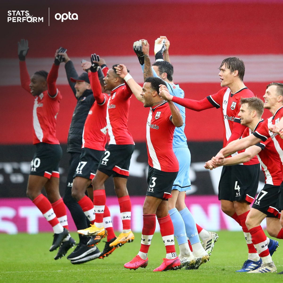 OptaJoe's tweet photo. 23 - Southampton have earned 23 points in this season’s Premier League (W7 D2 L3); only in 2014-15 have they had more after their opening 12 matches to a campaign in the competition (26). Superb. https://t.co/X71L4KbftW