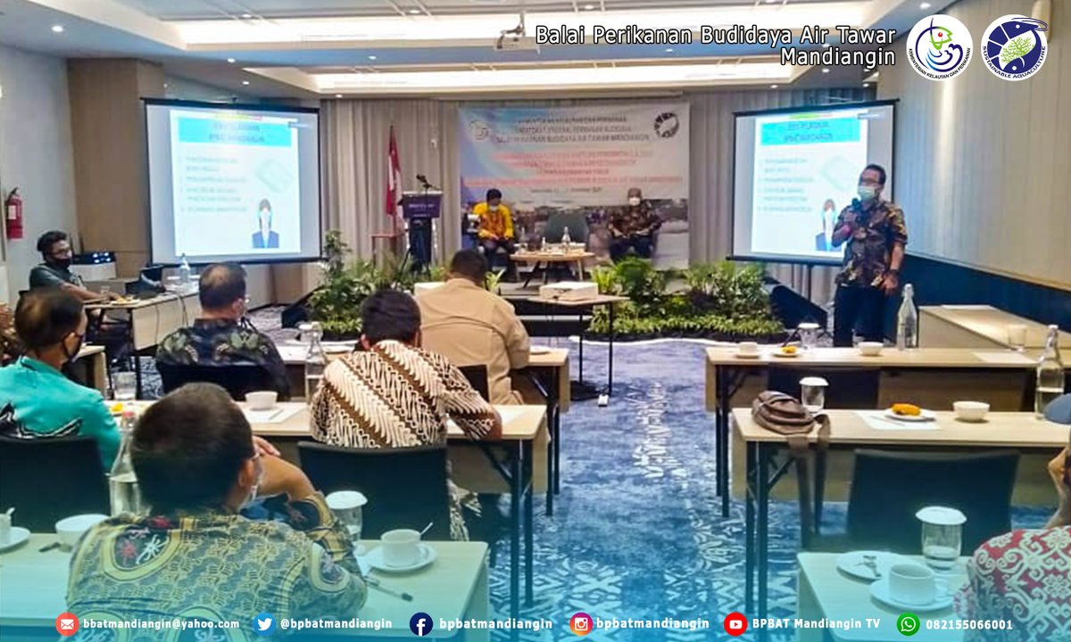 bpbatmandiangin's tweet photo. Sabtu (/12/12), Sosialisasi standar pelayanan Balai perikanan budidaya air tawar Mandiangin di provinsi Kalimantan timur yang dihadiri stakeholder, tokoh masyarakat, akademisi dan LSM yang disampaikan oleh Kepala BPBAT Mandiangin https://t.co/hXA55NBmRa