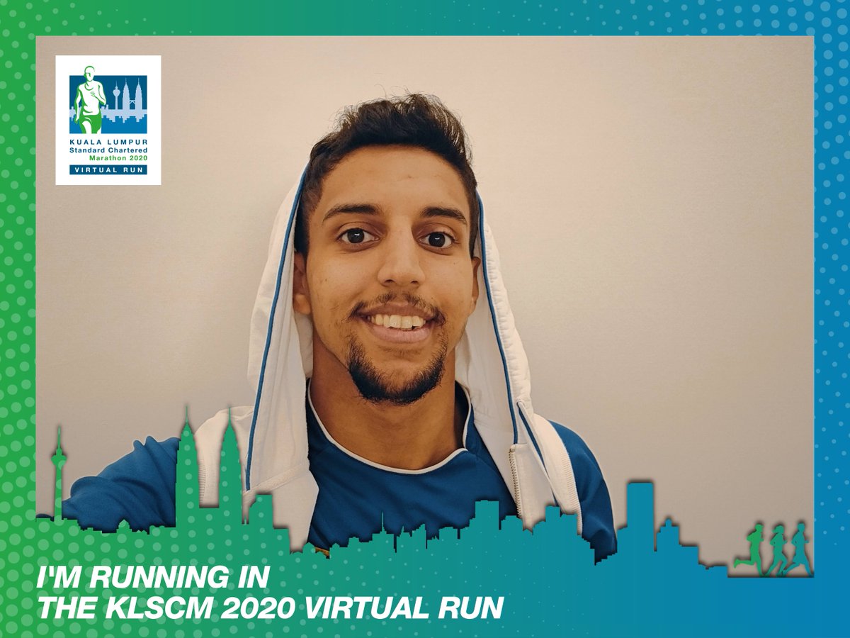 imubarakmu's tweet photo. Here we go again. I repeated my KLSCM participation again after two years from the first time. The new thing about this time that it is virtual, not like the first one😇
#KLSCM2020 #scb #klmarathon #malaysia #10km #standardchartered #noexcuse #KLSCM2020VR #SaudiArabia https://t.co/5R8yqSZti5