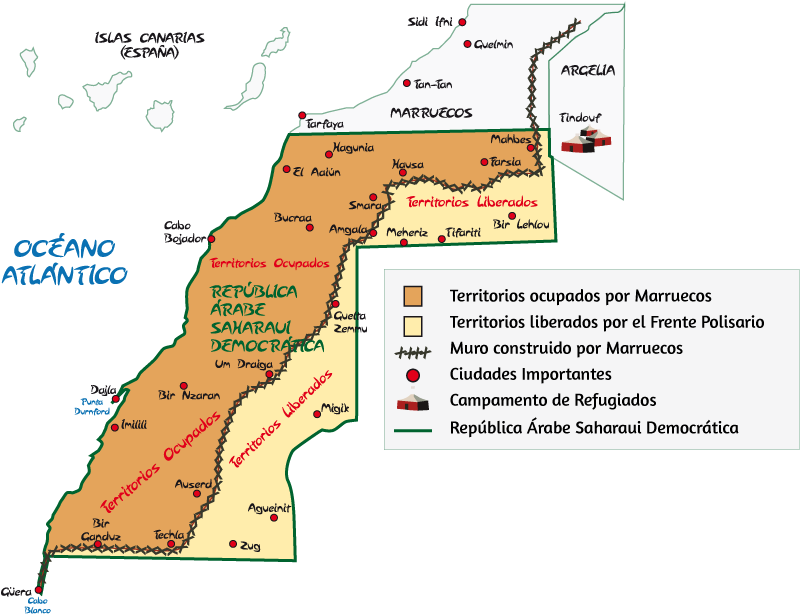 UNA COSA ES EL DERECHO INTERNACIONAL Y OTRA, EL FREE HAND

Para diseñar un mapa que incluya el Sahara Occidental  en Marruecos, basta con una aplicación que lo permita.

Que lo valide el Derecho Internacional requiere mucho mas, incluido el consentimiento del pueblo saharaui.