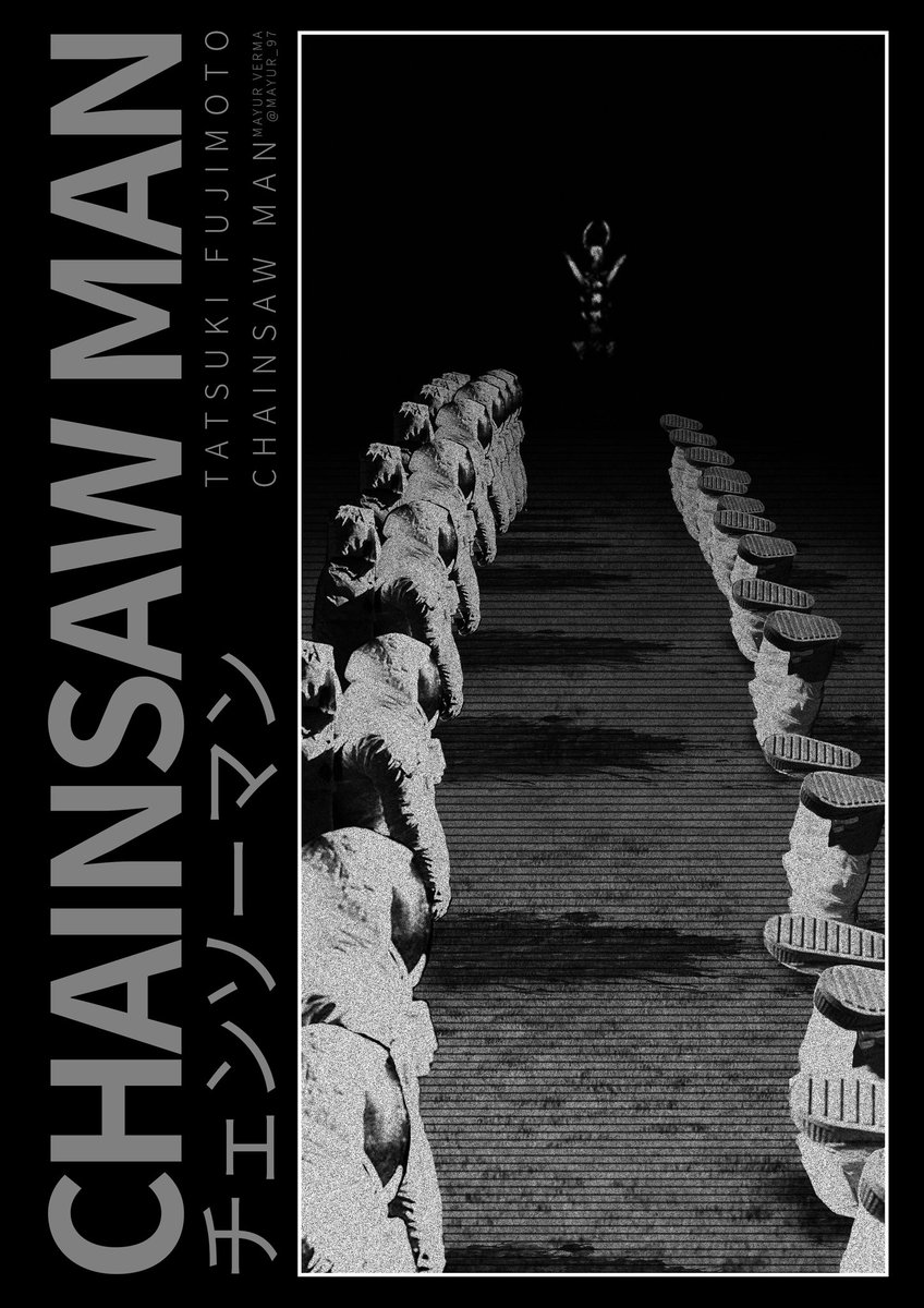 Mayur_97_'s tweet photo. Chainsaw Man manga part-1 ends tonight, so I made some Live-action style recreation of some of my favourite panels from part 1 to appreciate the work of Tatsuki Fujimoto.
#チェンソーマン https://t.co/x3QNF7OCAu