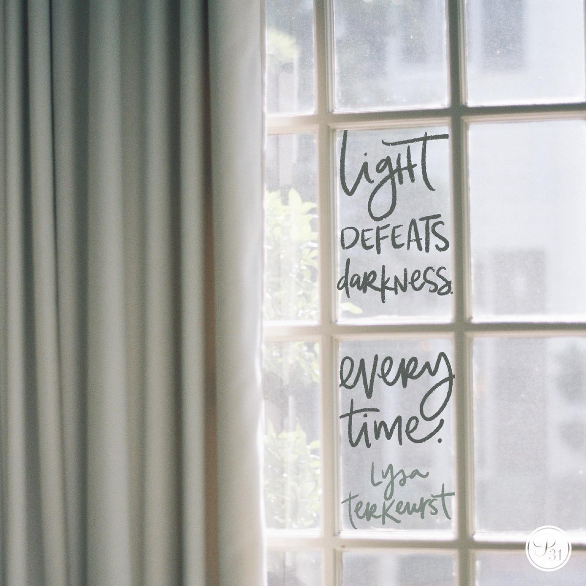 LysaTerKeurst's tweet photo. Lord, we need Your light. Light defeats darkness every time. And because of You, even our darkest nights aren’t so daunting and confusing. Thank You for leading us. Thank You for loving us. Thank You for lighting the way for us — day by day. https://t.co/AdOBXDZHkn