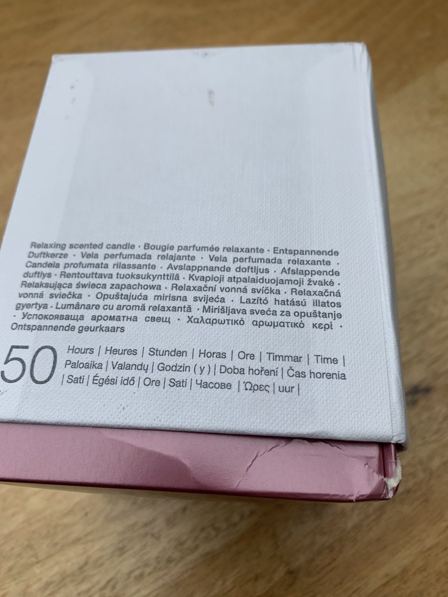 PremierKaren's tweet photo. @Rituals horrified that my delivery of 2 candles is not only very late but damaged too. Please respond on here as you have not returned my emails or phone calls #frustrated https://t.co/PtbvYDf1Yz