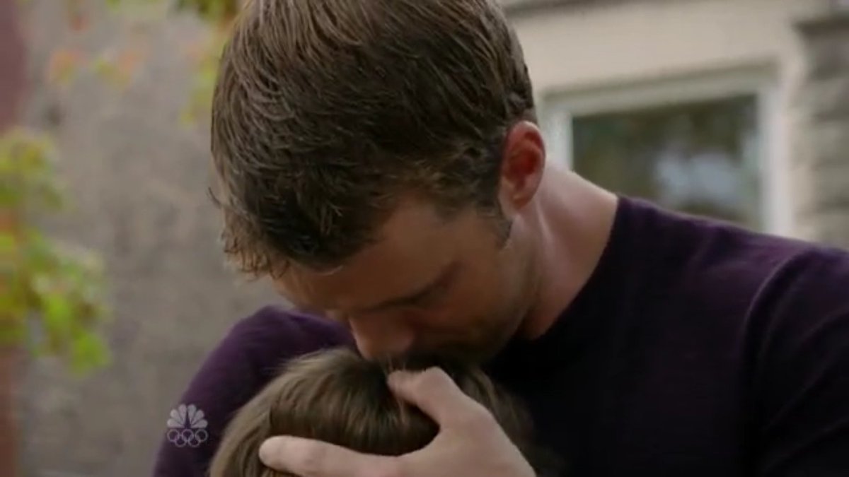 When he said goodbye to the Darden boys.“This [Ben's toy] is for you so you don’t forget us.”“Not a chance.”(2x07)