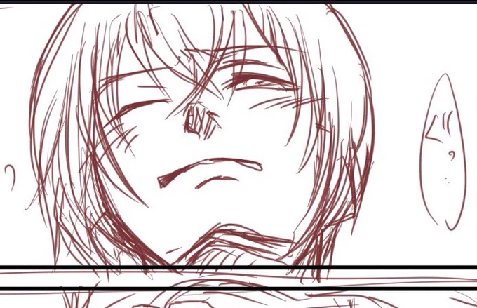 これは完全に性癖だと思うんですけど、🔞描くとき、表情とか仕草で気持ちよさを表すのが好きなんですよね……こういう顔いくらでも描きたいってなる 