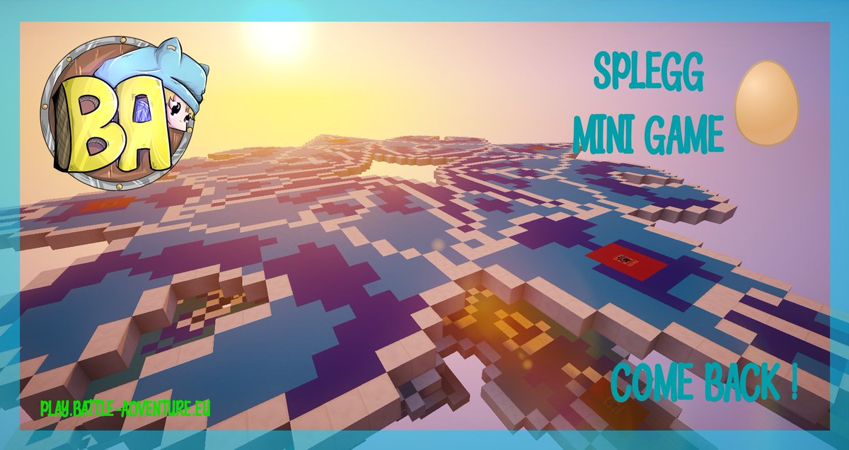 Ba_Officiel's tweet photo. 🥚Le Slegg arrive ce soir à 17h45 ! 

🤩Cassez l'arène en lançant des œufs pour faire tomber les autres Joueurs !

👑Suivi d'un Koth à 18h15 avec récompenses par Faction !

🎄N'oubliez pas d'ouvrir tous les Jours le calendrier de l'Avent de l'île de Nowel ! https://t.co/yDcSGcbRbY