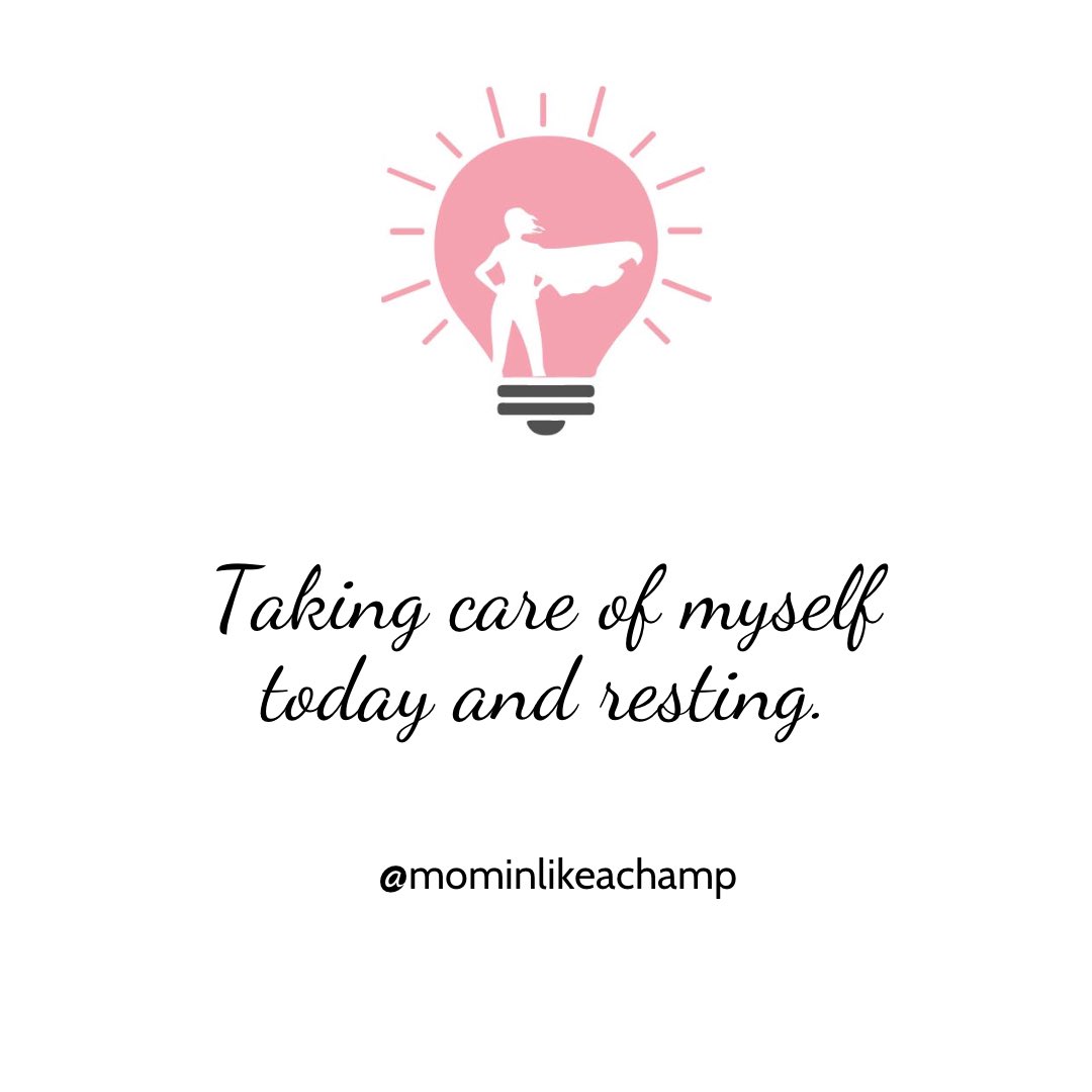 Taking it easy and resting today. 😌

#mominlikeachamp #momlife #selfcaresunday #rest #serenity #relax #motherhood #momsupport #nolamom #nolablogger #momblogger