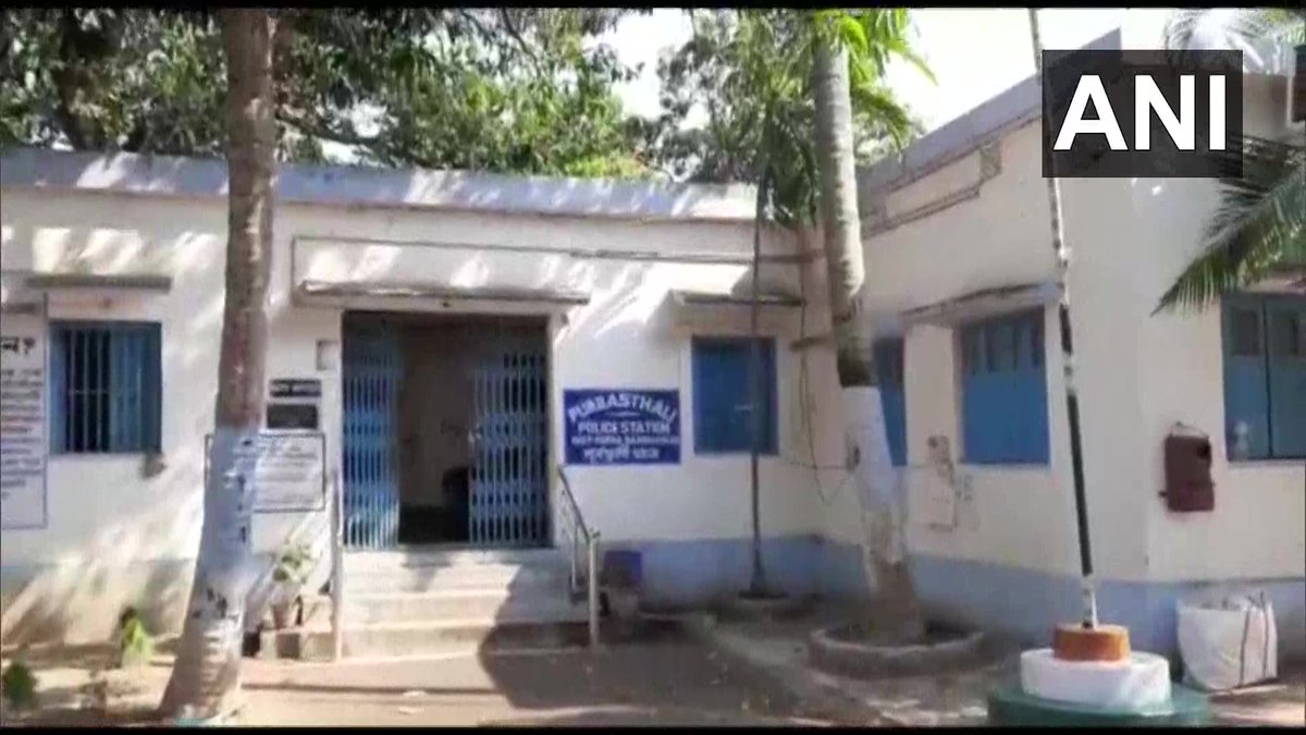 ANI's tweet photo. West Bengal: A Bharatiya Janata Party (BJP) worker was found dead in Purbasthali area of Purba Bardhaman, earlier today. https://t.co/LfgC4Jyx1p