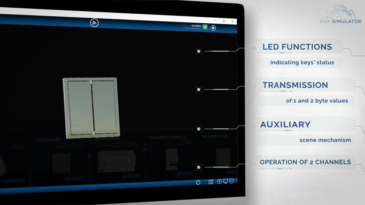 KnxSimulator's tweet photo. Take full advantage of each and every of the KNX simulated devices according to manufacturer. They behave just as the real ones. https://t.co/W00ftdMucn
#knx #knxsimulator #homeautomation #buildingautomation #smarthome #domotica #inmotica https://t.co/l6XHXFTadt