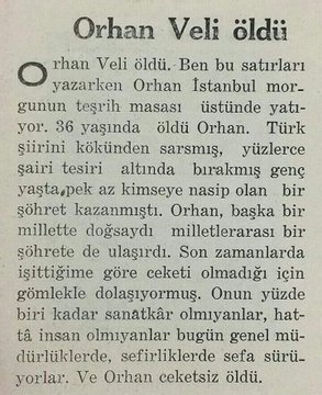 HaymatlosKarasu's tweet photo. #orhanveli nin akıbeti bir çok kronik sorunun süregelen göstergesidir https://t.co/jJhAN04JbD