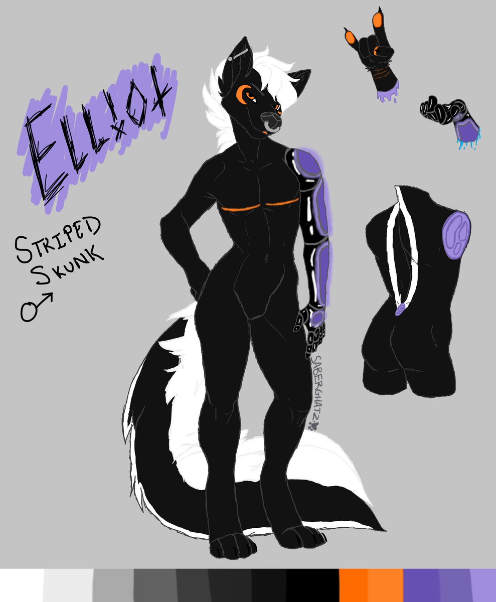 LostBoyRiot's tweet photo. Figured it wouldn't hurt to throw this out there...
~☆~☆~☆~
#AzFurry #FurryFandom #ElliotRotter #LostBoyRiot #SnowySpottedYeen #PunkSkunk #GlitterPunk #Fursona #FurryArt https://t.co/ie8i9nJOxh