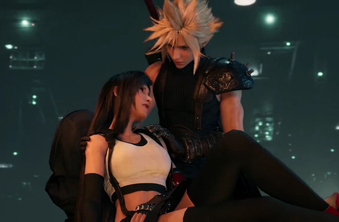 Fun fact: cloti embrace more than once in part one of FF7R 