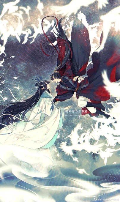 ??? art train!! Hello this is Mina, I love wangxian too ?
Tag artists I love:
? @LuceveEa 
❤️ @manda_dayoyo 
? @leelee_ahn 
❤️ @AlasseTasartir 
? @rokaraqo 
❤️ @run_runesque 
? @Etansel 
❤️ @_ykmchi https://t.co/puljNRKvzq 