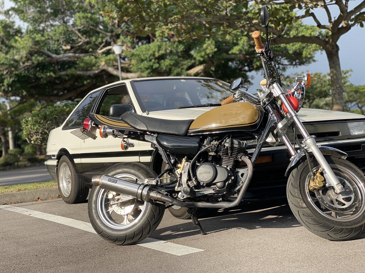 AE86_do's tweet photo. エイプ×ae86 =🎴 https://t.co/DBpNSJzRi2