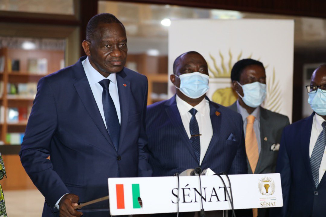 MPRiziculture's tweet photo. Yamoussoukro - Ce samedi 12 décembre 2020, le Ministre de la Promotion de la Riziculture, Gaoussou Touré a présenté  un projet de Loi de Finances portant budget du Ministère au titre de l’exercice 2021-2022. #CIV225 #GaoussouTouré #MPR 
#sessionordinaire2020
#LoiDeFinances2021 https://t.co/uQqewwpCmc