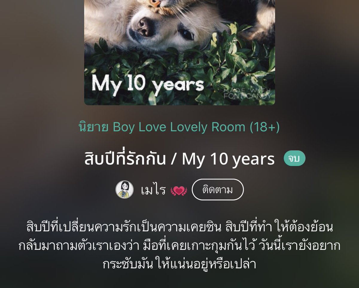 อ่านนิยายกับคุณส้ม🏳️‍🌈📚 tweet media