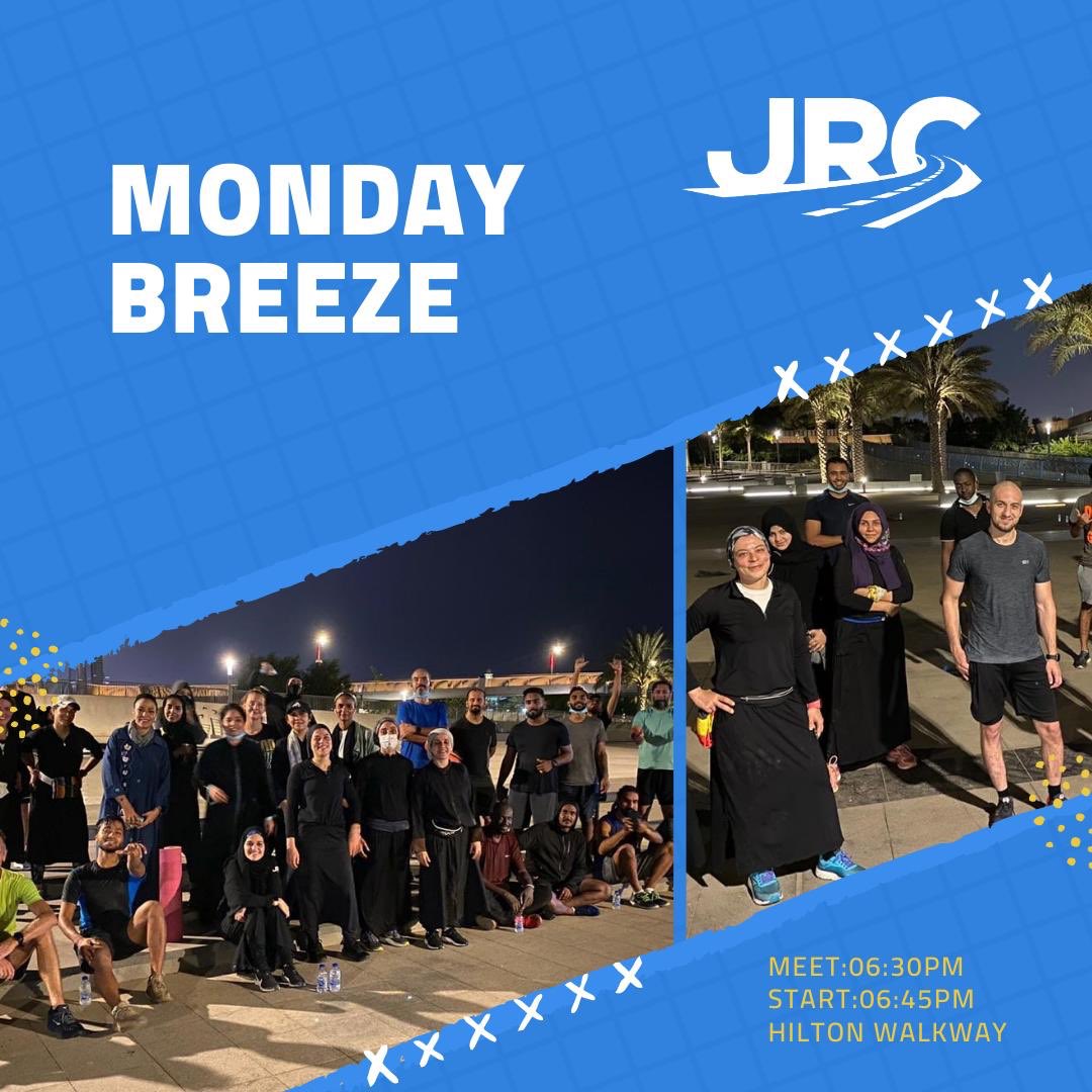 Lead by our crew leader saif alturki Hills Training  
December 14th

Meet &amp; Greet: 6:30PM
Checking Tabaud/ Tawakalna
Start: 6:45PM

The Session:
Warm Up 1km
Drills
8 times uphill + Jog till recovery +Stride down 
Cool down 1km
Stretching 

Do bring:
✅ Mobile
✅ Mask
✅ Water