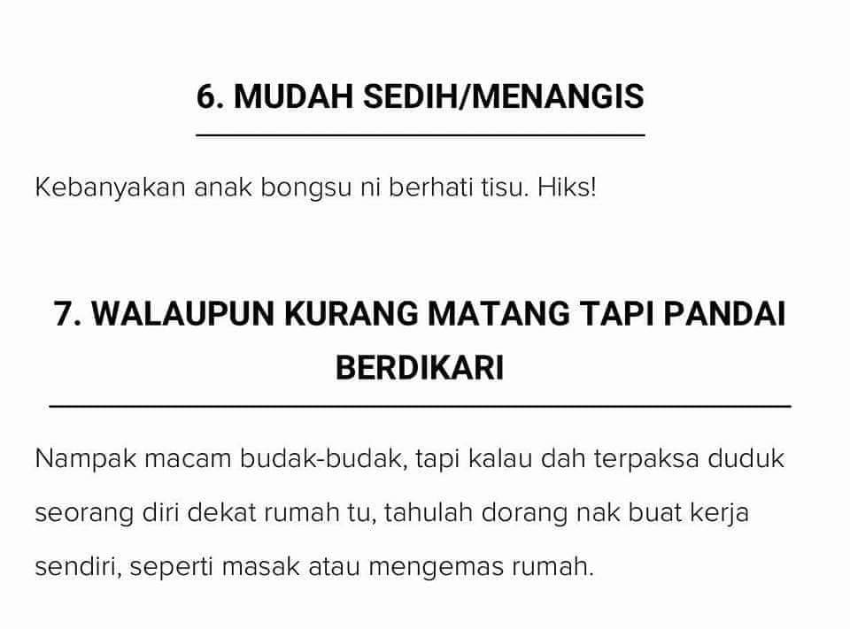 SajaSembang's tweet photo. KAHWIN DENGAN ANAK BONGSU, INI 10 PERKARA KORANG KENA HADAPI https://t.co/esgYy3Mlsi