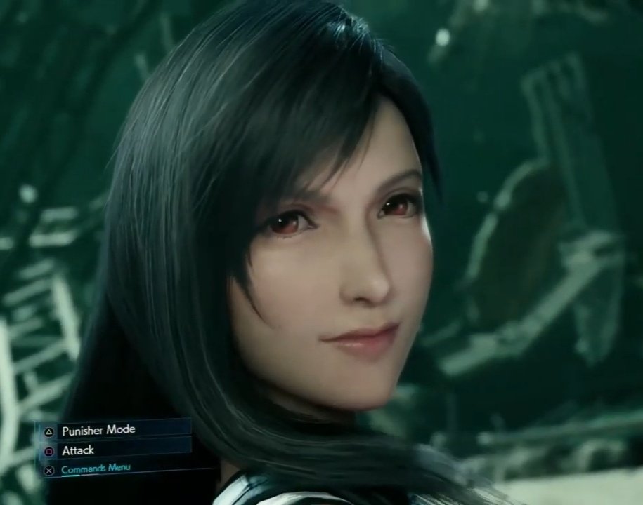 Tifa's got so many heroic poses