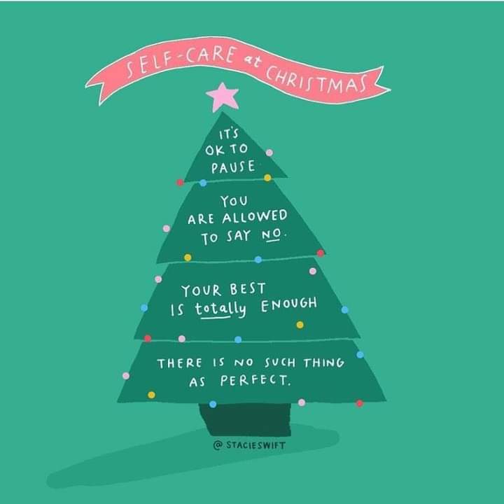 liberton5aday's tweet photo. December can bring lots of different things our way. It's important to remember it's OK to feel what we feel and it's OK to say what we need (to others and to ourselves). We appreciated these wee nudges from Stacie Swift (on Instagram). And remember, it's OK to ask for help too. https://t.co/QUuo2Vw9m0
